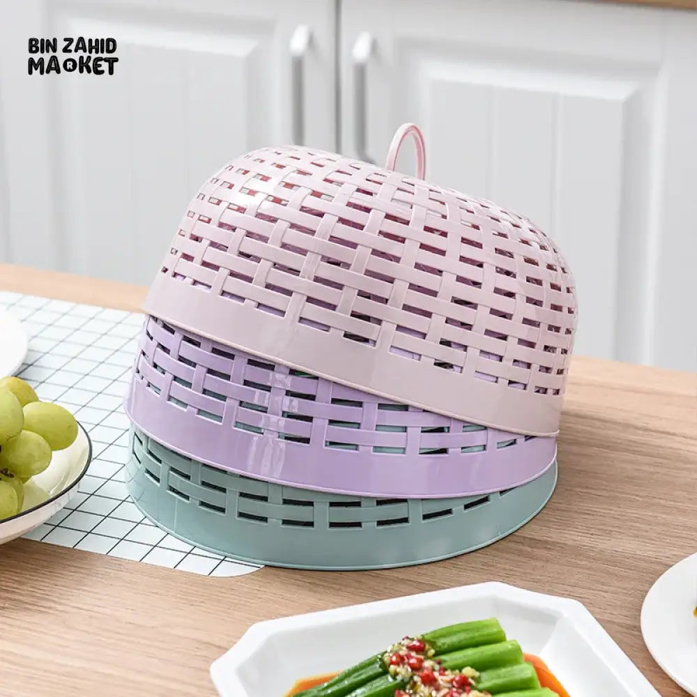 MULTIPURPOSE FOOD COVER – HOLLOW DESIGN FLYPROOF DUSTPROOF PERFECT FOR DINING TABLE AND OUTDOOR USE