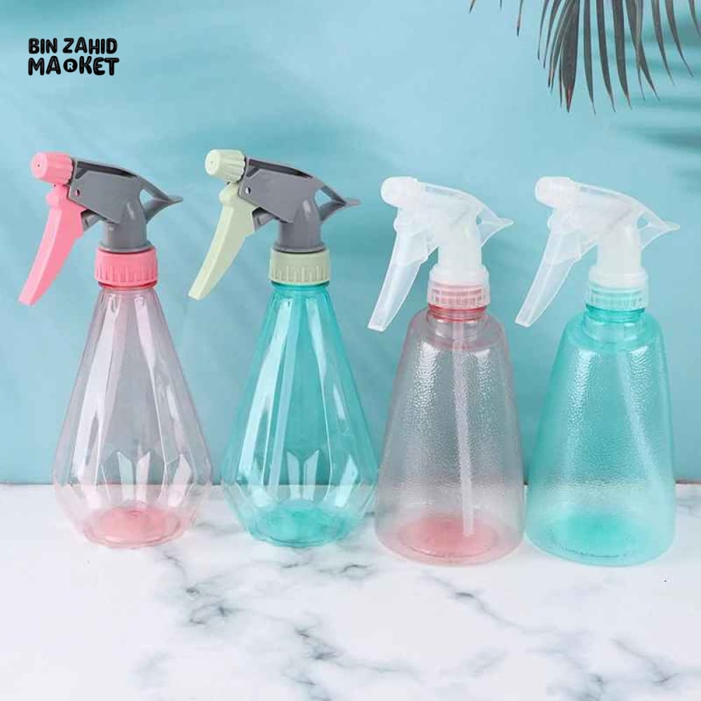MULTIPURPOSE HAND PRESSURE SPRAY BOTTLE-500ML-LOTUS SHAPE BOTTLE