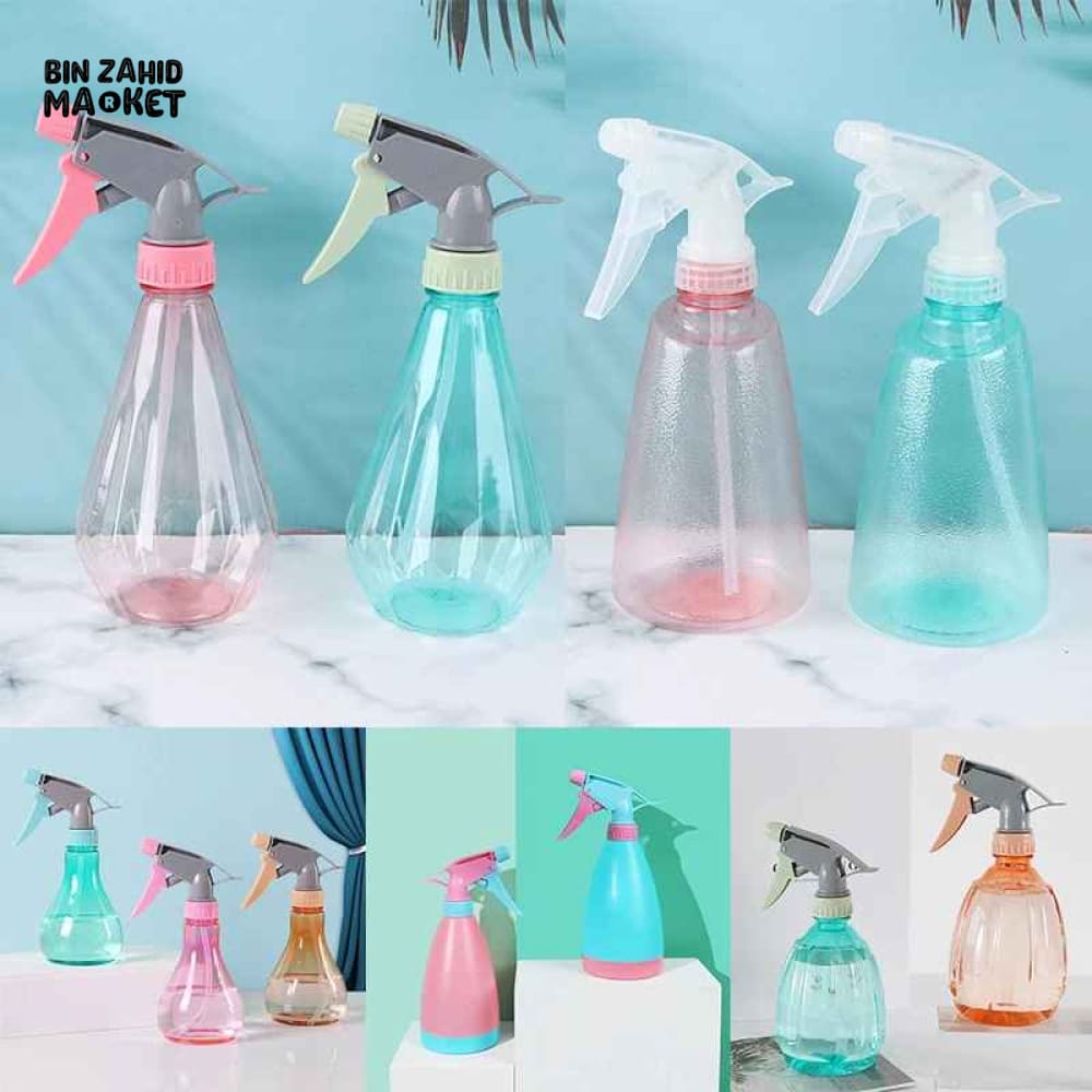 MULTIPURPOSE HAND PRESSURE SPRAY BOTTLE-500ML-LOTUS SHAPE BOTTLE
