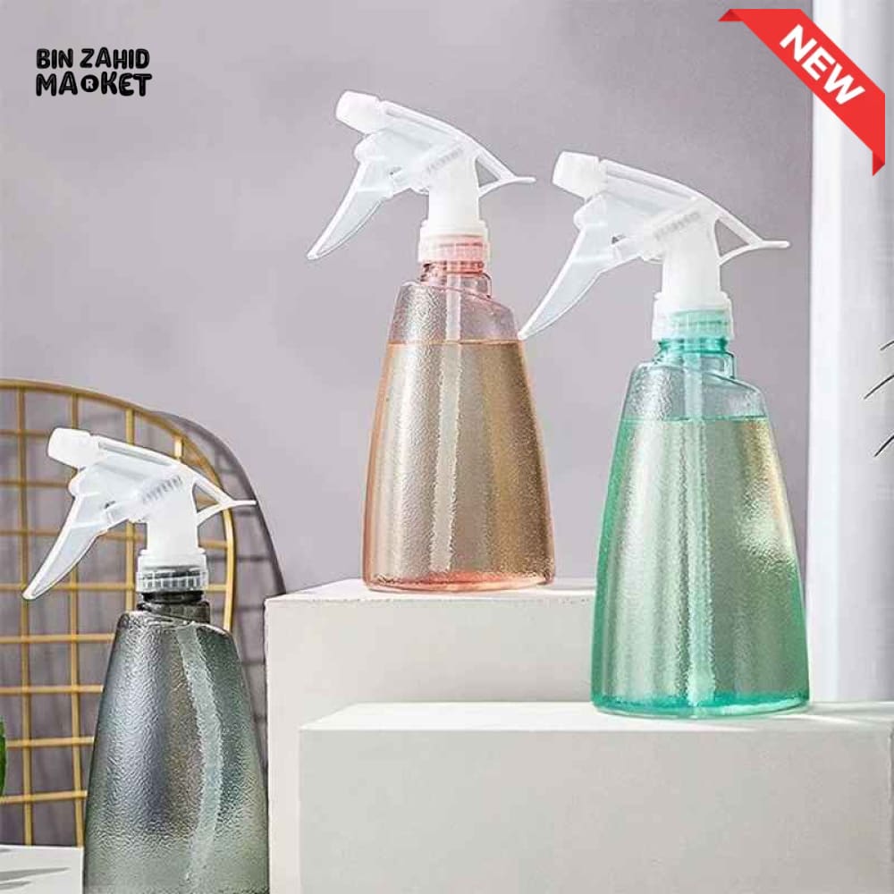 MULTIPURPOSE HAND PRESSURE SPRAY BOTTLE-500ML-LOTUS SHAPE BOTTLE