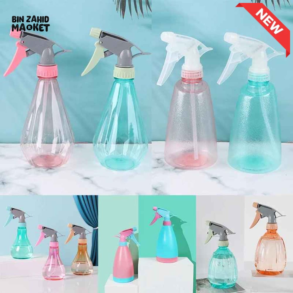 MULTIPURPOSE HAND PRESSURE SPRAY BOTTLE-500ML-LOTUS SHAPE BOTTLE