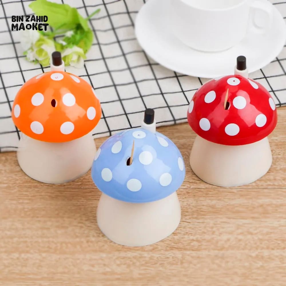 MUSHROOM TOOTHPICK DISPENSER