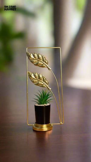 NORDIC LUXURY IRON HANDICRAFT PLANT ORNAMENTS - ECHO OF LEAVES