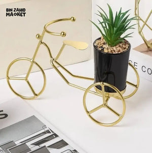 NORDIC LUXURY IRON HANDICRAFT PLANT ORNAMENTS - THE CLASSIC BICYCLE