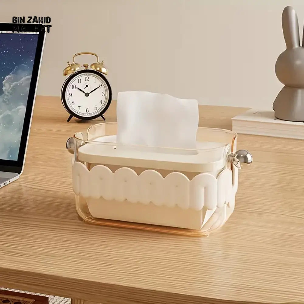NORDIC STYLE CUTE TISSUE BOX FOR LIVING ROOM DINING TABLE & COUNTERTOP