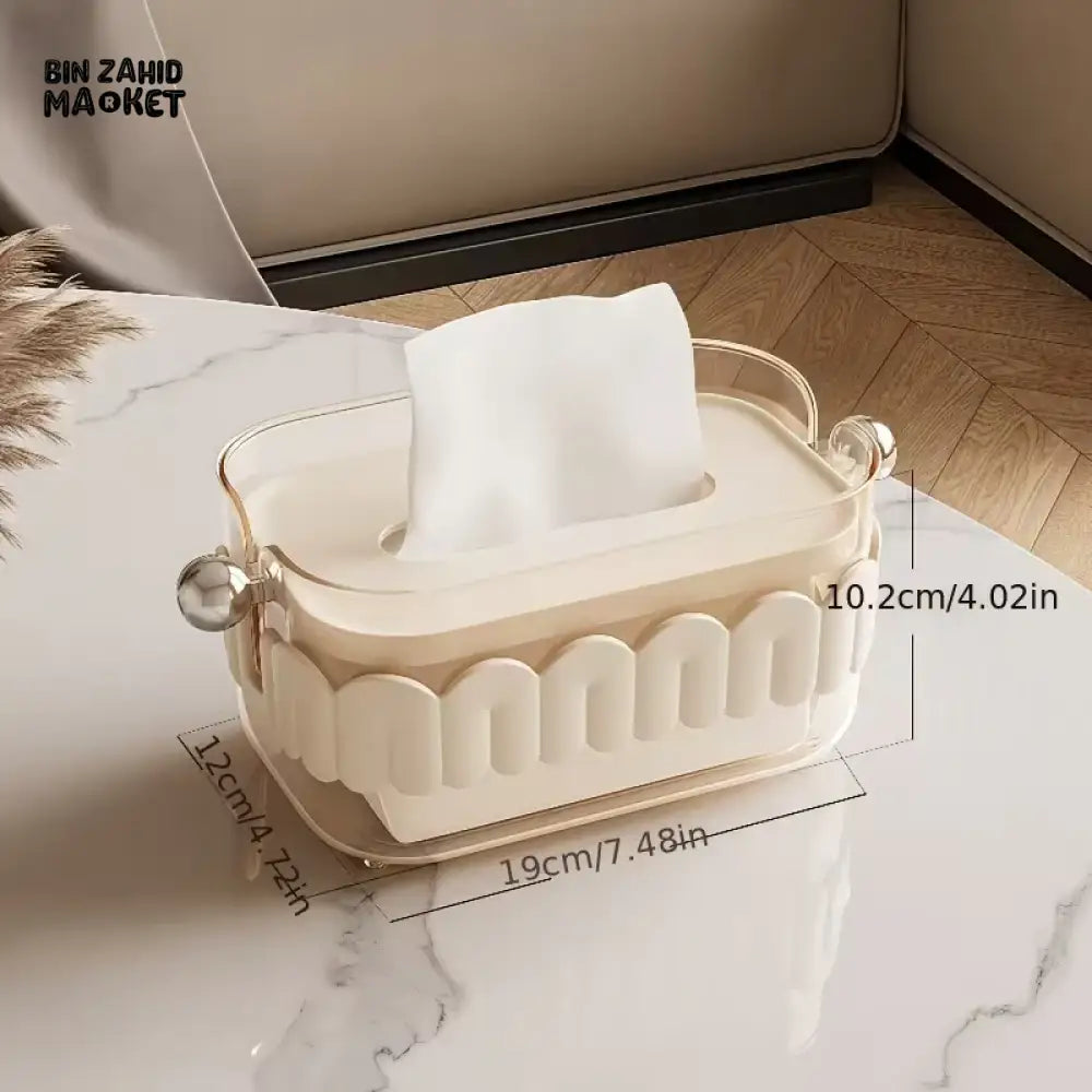 NORDIC STYLE CUTE TISSUE BOX FOR LIVING ROOM DINING TABLE & COUNTERTOP
