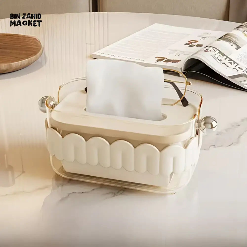 NORDIC STYLE CUTE TISSUE BOX FOR LIVING ROOM DINING TABLE & COUNTERTOP