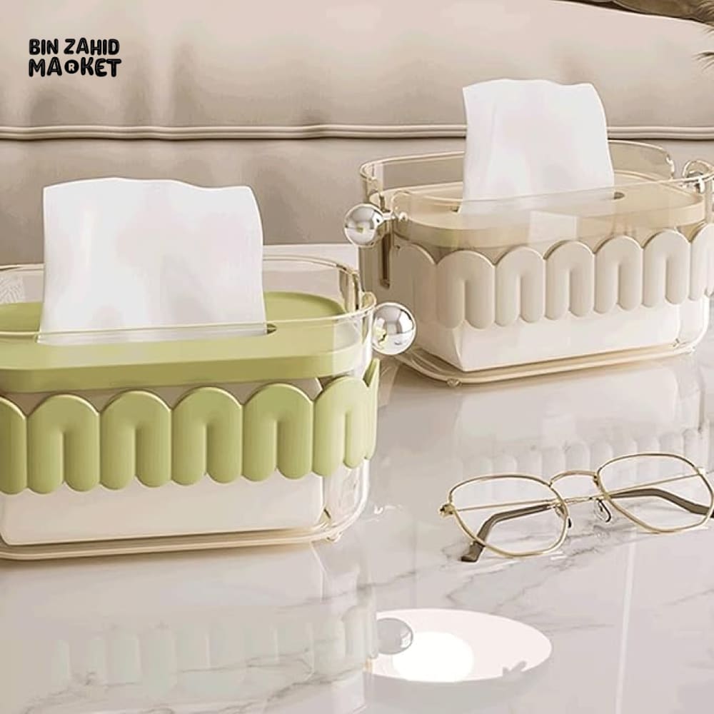 NORDIC STYLE CUTE TISSUE BOX FOR LIVING ROOM DINING TABLE & COUNTERTOP