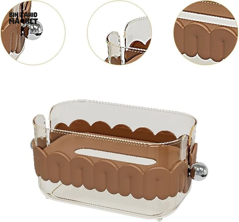 NORDIC STYLE CUTE TISSUE BOX FOR LIVING ROOM DINING TABLE & COUNTERTOP
