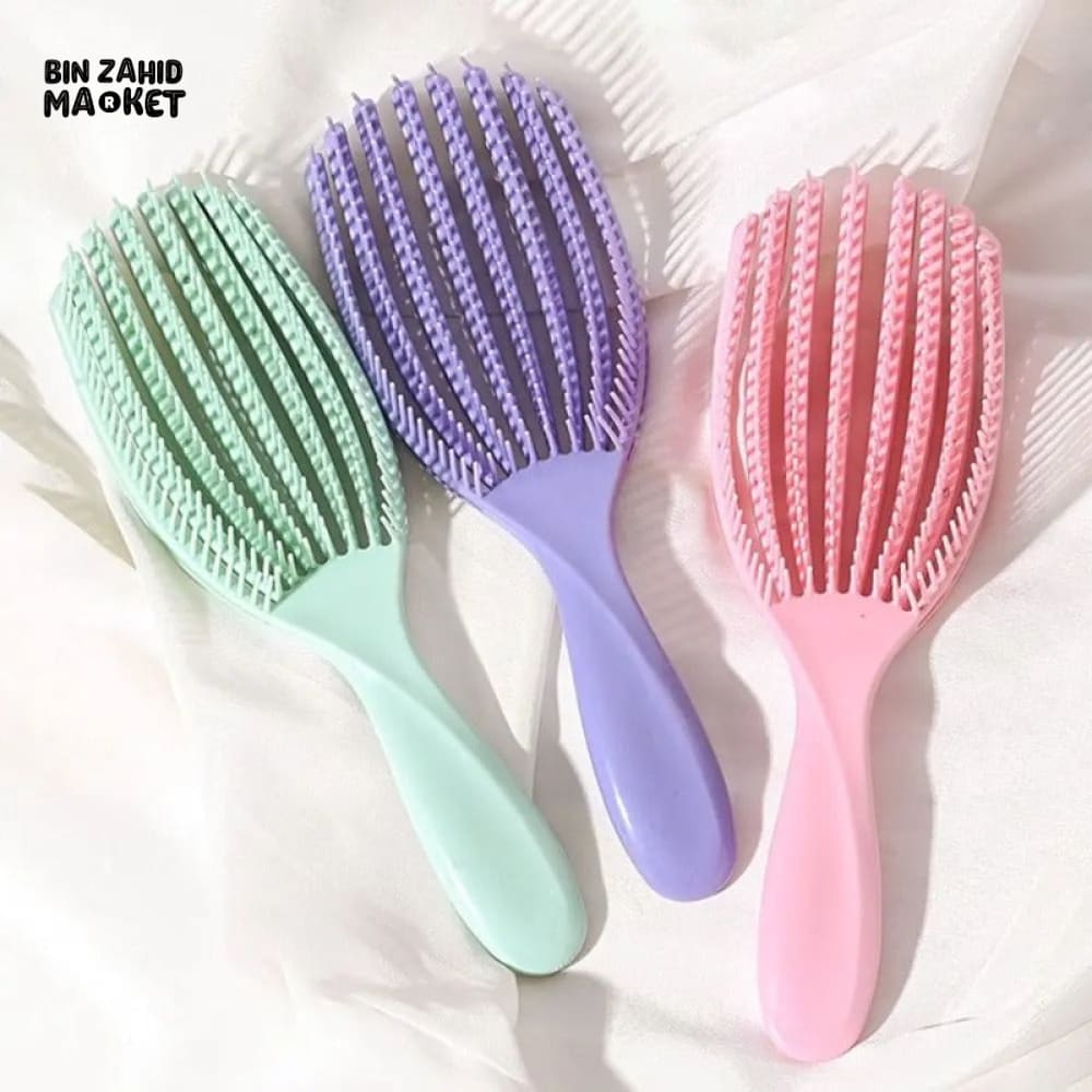 OCTOPUS HAIRBRUSH – SCALP MASSAGE DETANGLER FOR CURLY & THICK HAIR