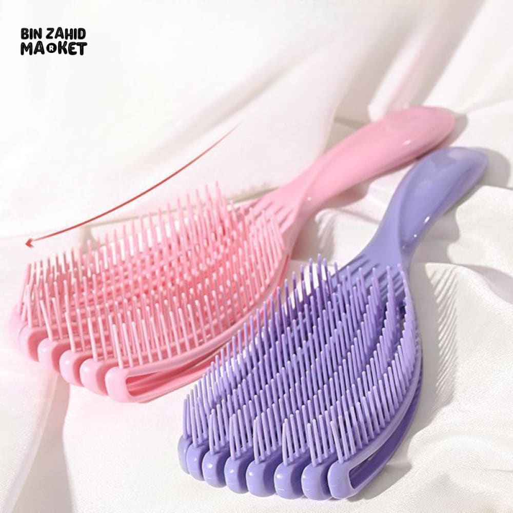 OCTOPUS HAIRBRUSH – SCALP MASSAGE DETANGLER FOR CURLY & THICK HAIR