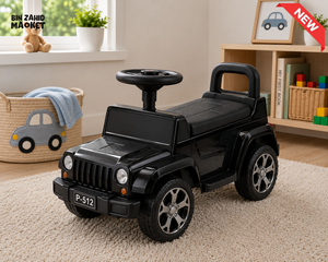 OFF-ROAD JEEP STYLE KIDS RIDE-ON CAR - BLACK