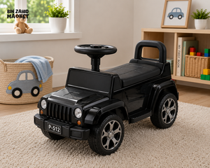 OFF-ROAD JEEP STYLE KIDS RIDE-ON CAR - BLACK