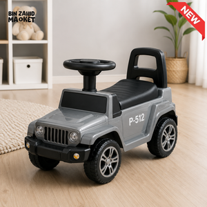 OFF-ROAD JEEP STYLE KIDS RIDE-ON CAR - GREY