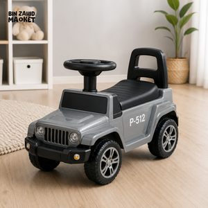 OFF-ROAD JEEP STYLE KIDS RIDE-ON CAR - GREY