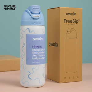OWALA FREESIP 24OZ WATER BOTTLE – HYDRATION REDEFINED - BLUE RIBBON