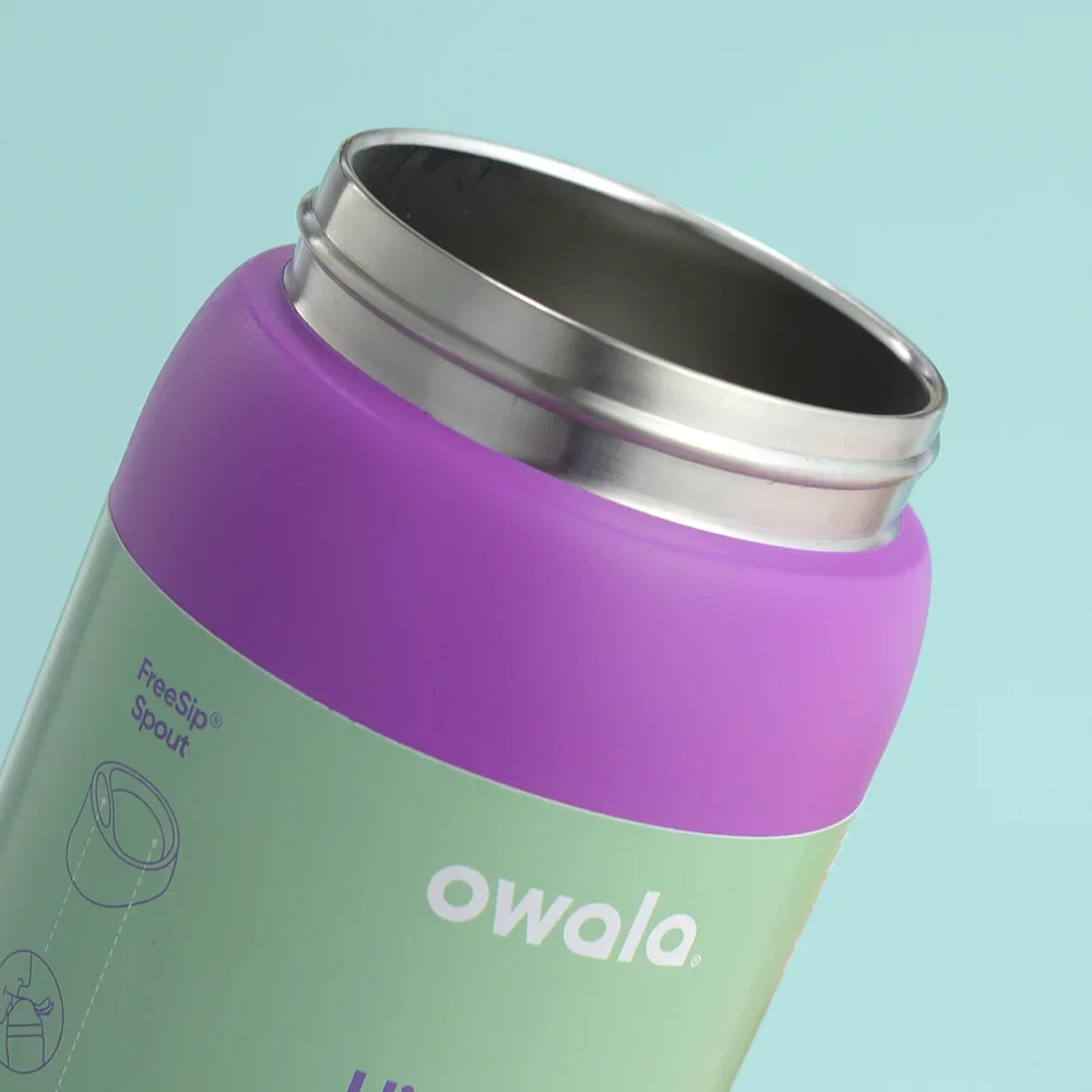 OWALA FREESIP 24OZ WATER BOTTLE – HYDRATION REDEFINED - IVORY WHITE