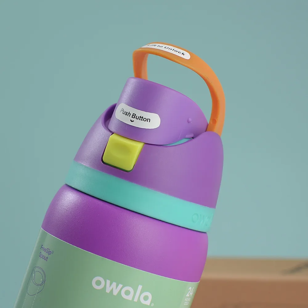 OWALA FREESIP 24OZ WATER BOTTLE – HYDRATION REDEFINED - IVORY WHITE
