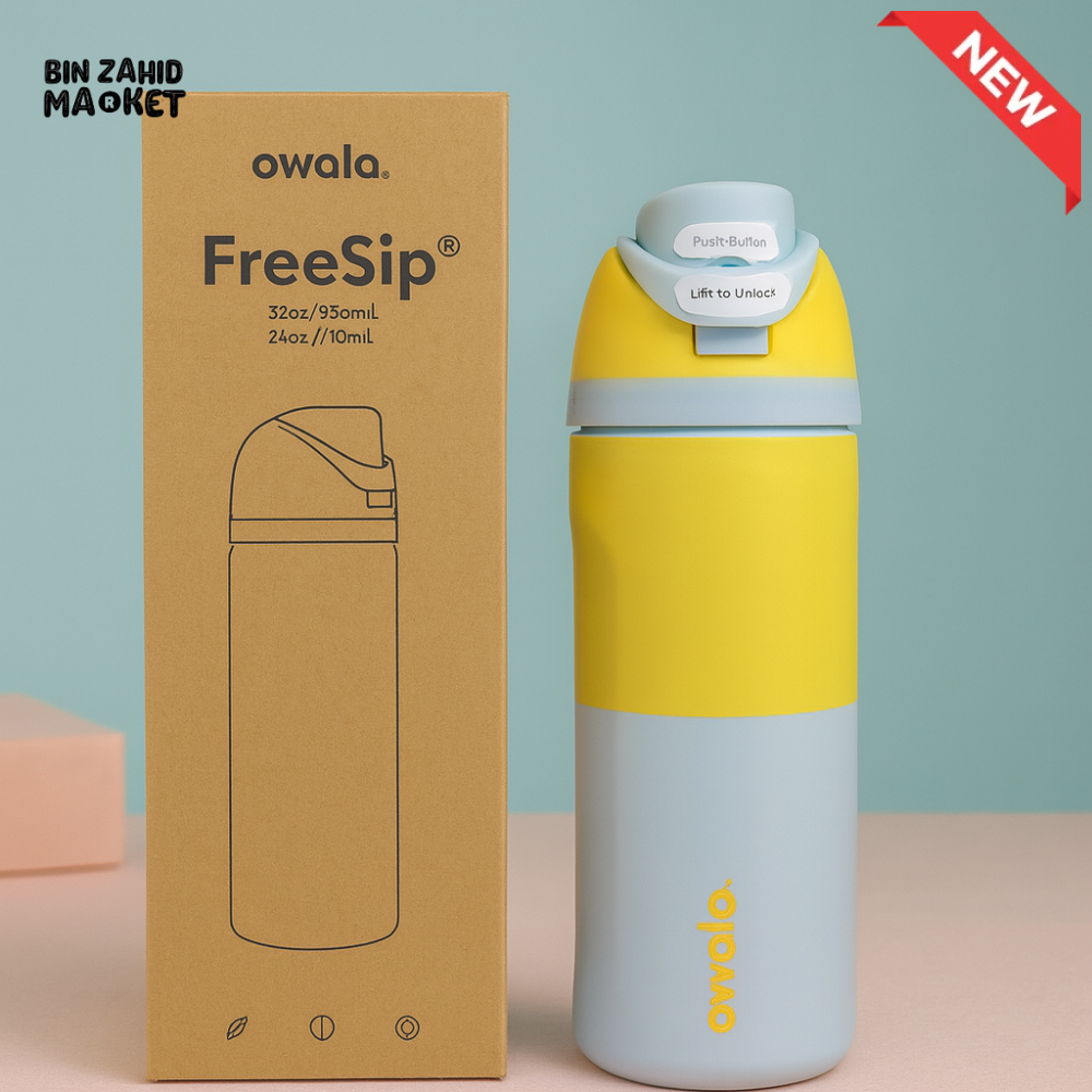 OWALA FREESIP 24OZ WATER BOTTLE - SUNRISE YELLOW