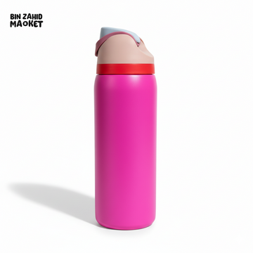 OWALA TYPE SOLID WATER BOTTLE - DARK PINK 32OZ