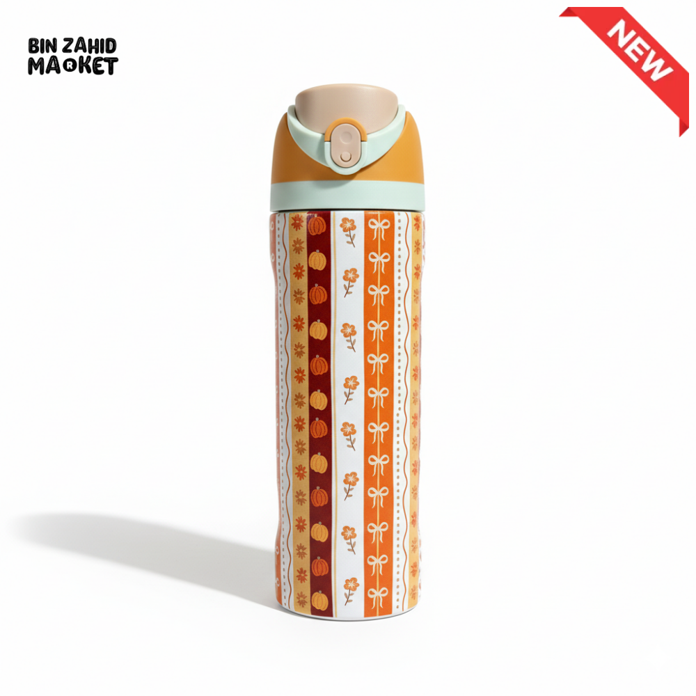 OWALA TYPE WATER BOTTLE - RIBBON LEAVES