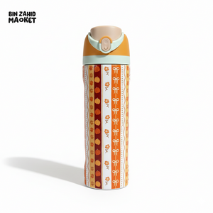 OWALA TYPE WATER BOTTLE - RIBBON LEAVES