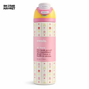 OWALA WATER BOTTLE 24OZ - FLOWER CROWN