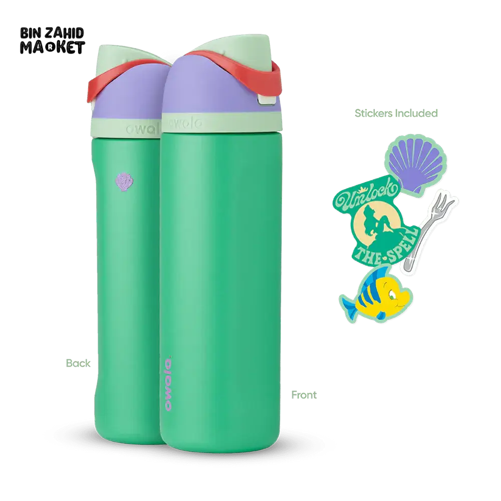 OWALA WATER BOTTLE DISNEY PRINCESS COLLECTION 24OZ - ARIEL