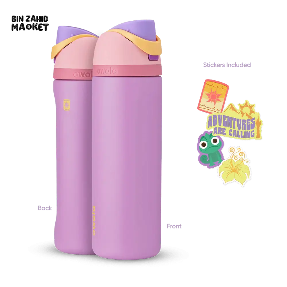 OWALA WATER BOTTLE DISNEY PRINCESS COLLECTION 24OZ - RAPUNZEL