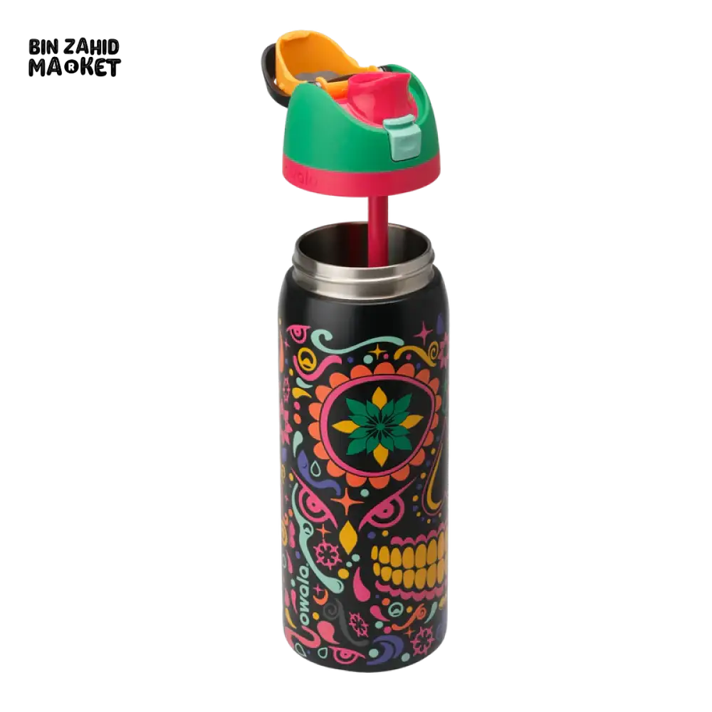OWALA WATER BOTTLE SUGAR SKULL 32OZ