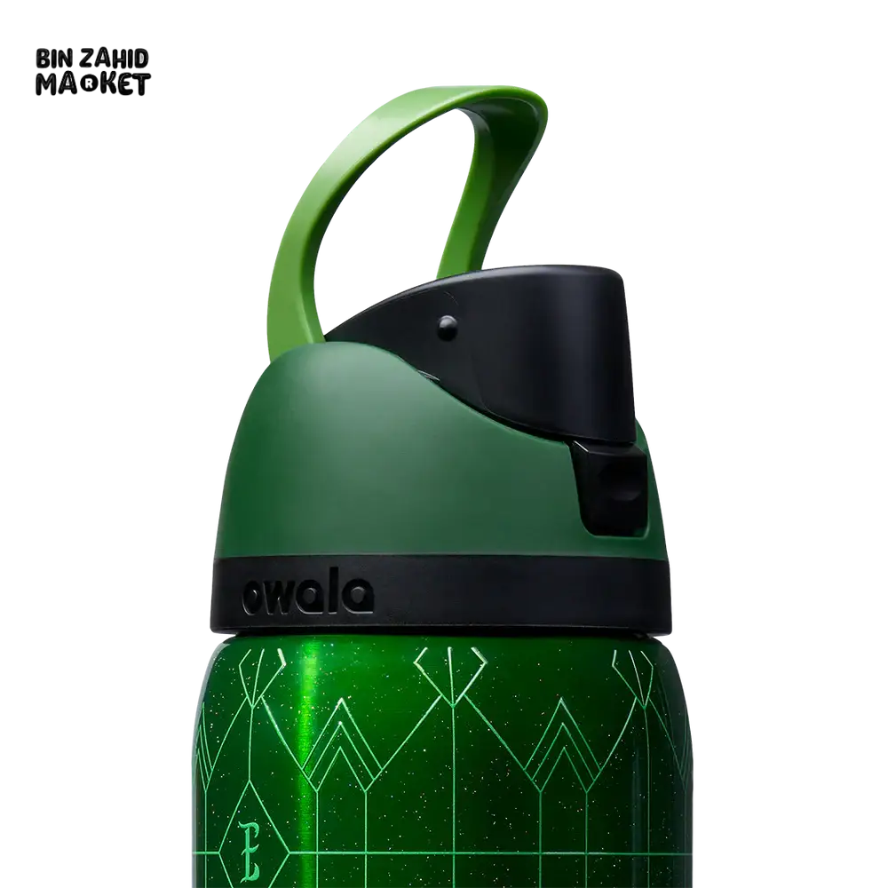 OWALA WATER BOTTLE WICKED FOR GOOD 32OZ - GREEN