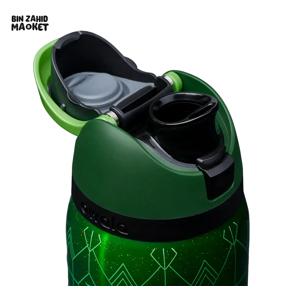 OWALA WATER BOTTLE WICKED FOR GOOD 32OZ - GREEN