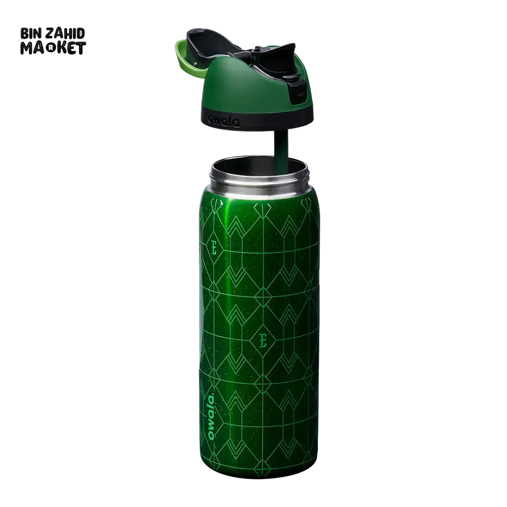 OWALA WATER BOTTLE WICKED FOR GOOD 32OZ - GREEN