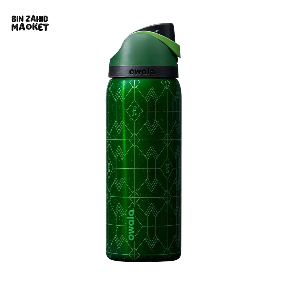 OWALA WATER BOTTLE WICKED FOR GOOD 32OZ - GREEN