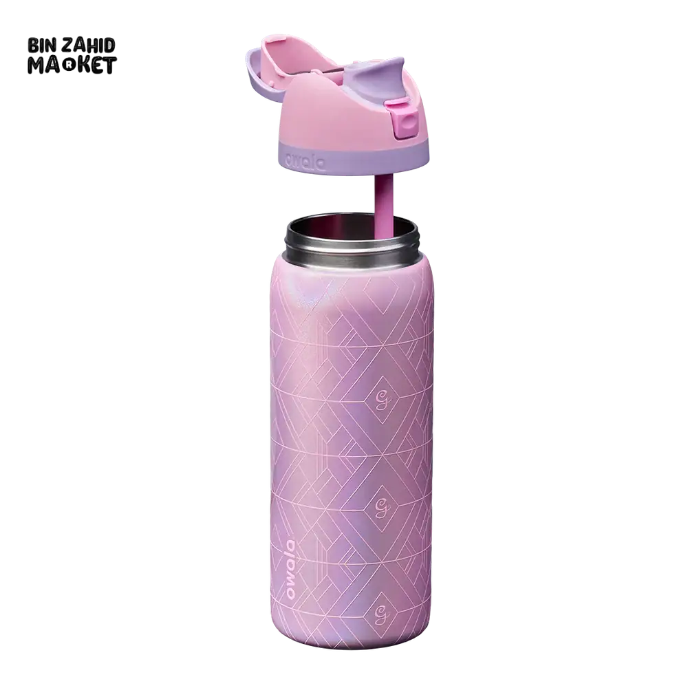 OWALA WATER BOTTLE WICKED FOR GOOD 32OZ - PINK