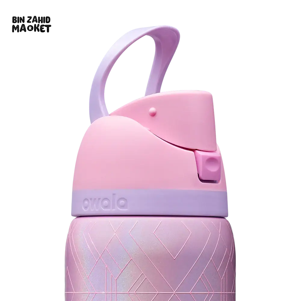 OWALA WATER BOTTLE WICKED FOR GOOD 32OZ - PINK