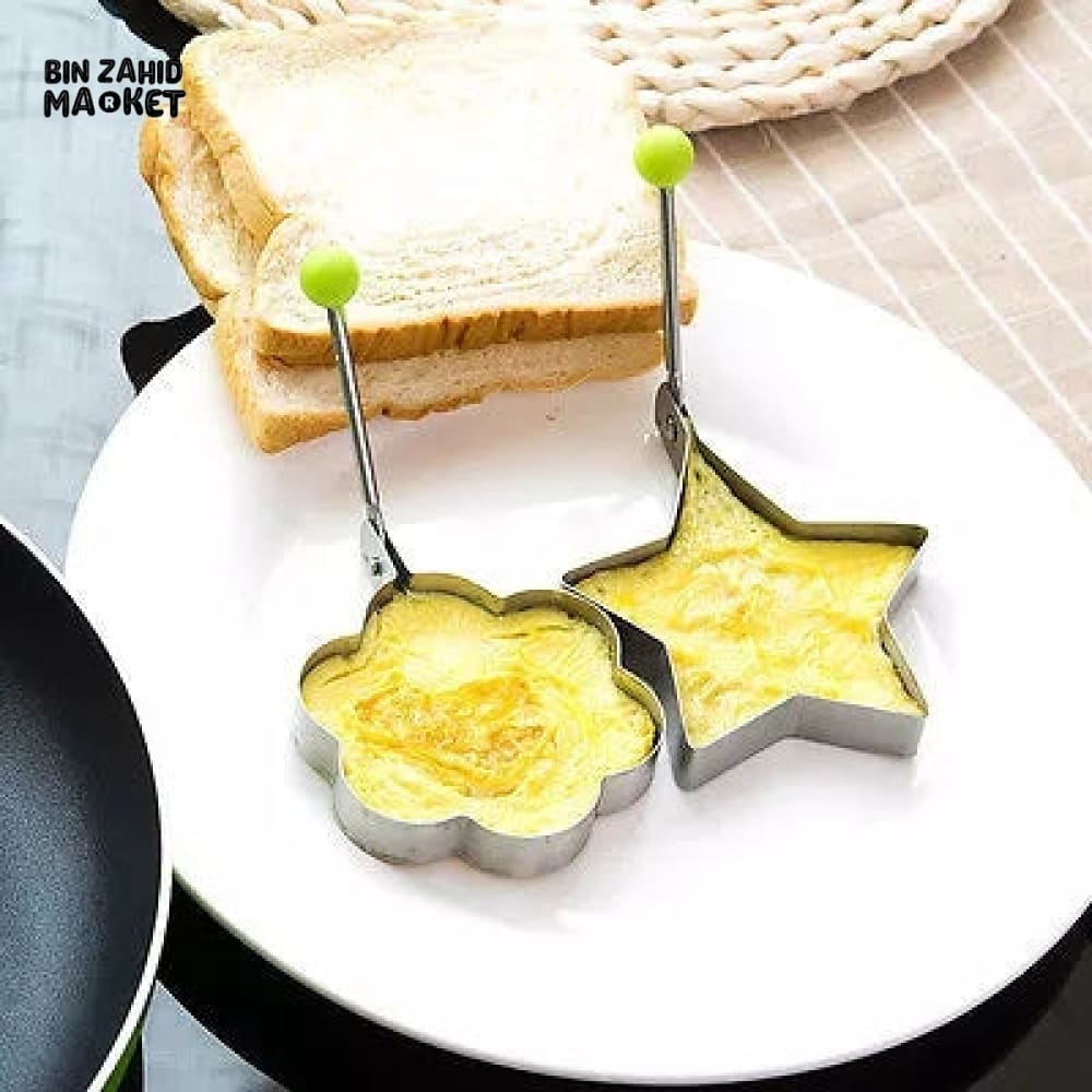 PACK OF 4 DIFFERENT SHAPE EGG MOLDS