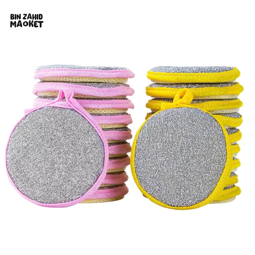 PACK OF 4 DUAL SIDED CLEANING SPONGE
