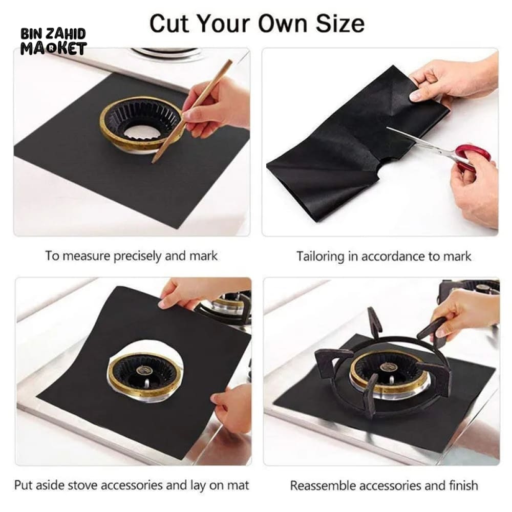 PACK OF 4 STOVE PROTECTON SHEETS