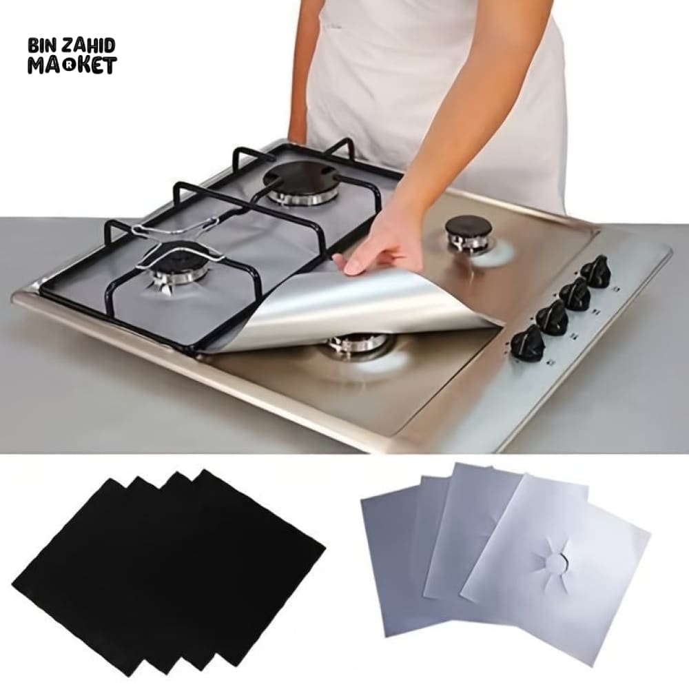 PACK OF 4 STOVE PROTECTON SHEETS