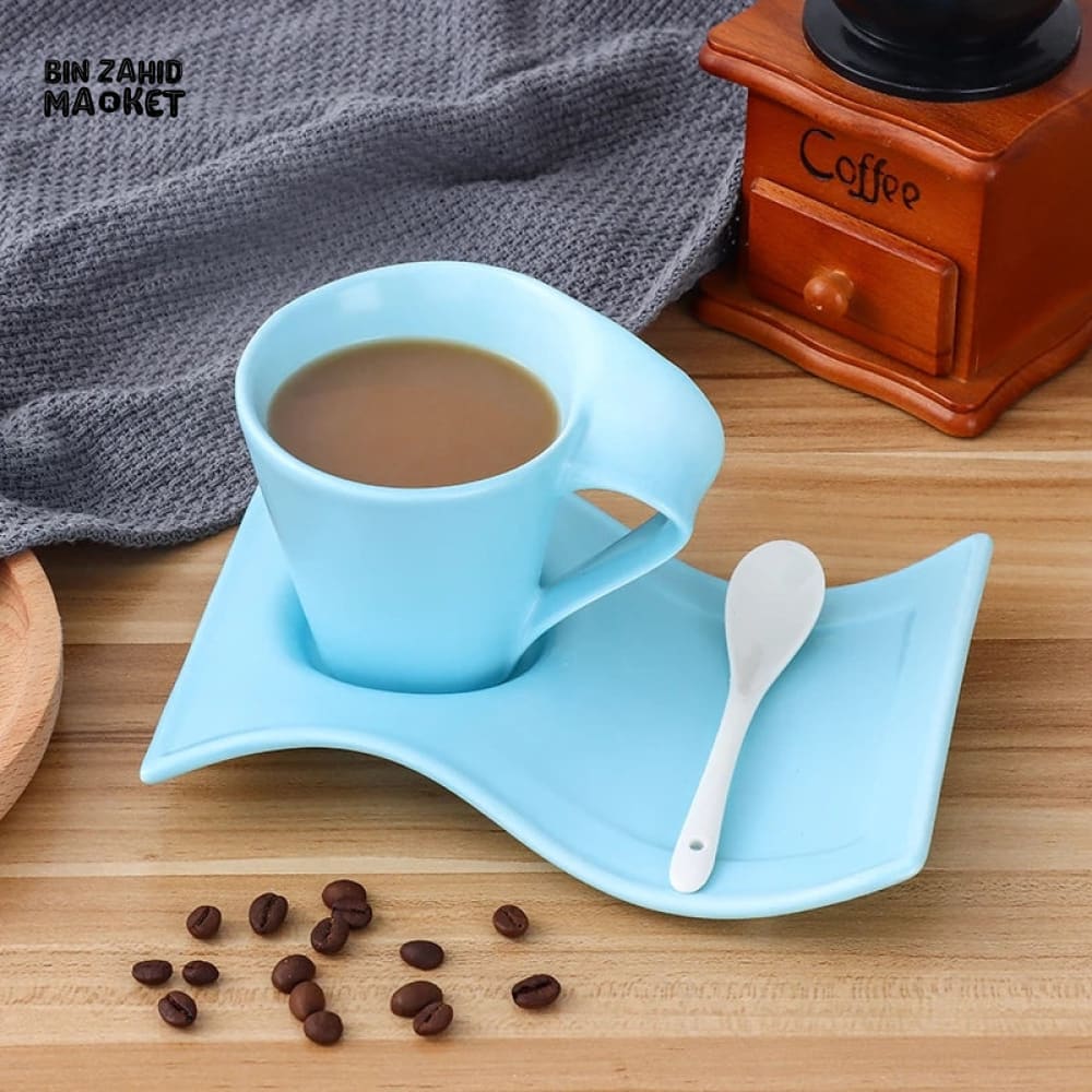 PACK OF 6 EUROPEAN WAVE ACRYLIC CUP