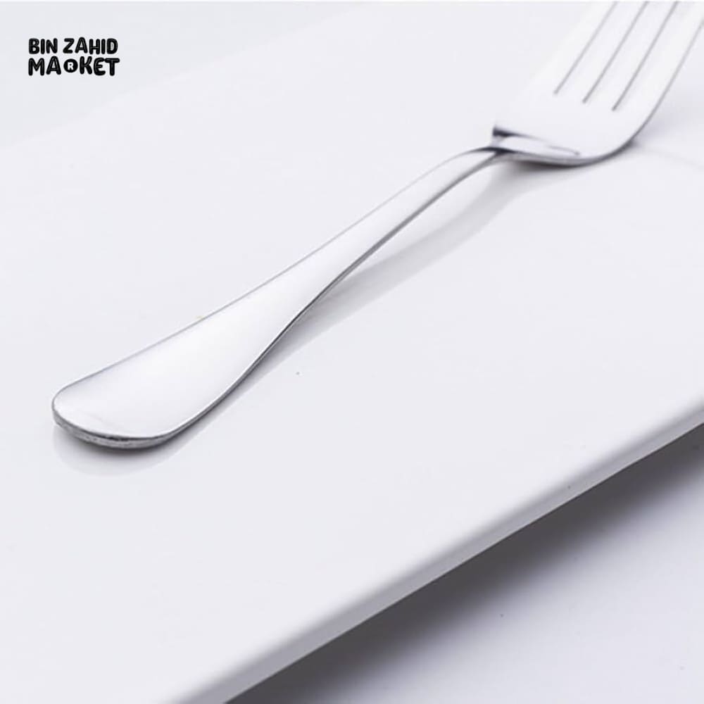 PACK OF 6PCS STAINLESS STEEL FORKS – DURABLE & RUST-RESISTANT CUTLERY SET