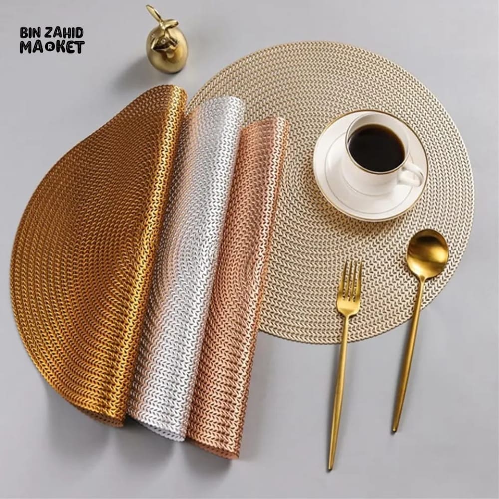 PAIR OF PVC TABLE PLACEMAT 38CM