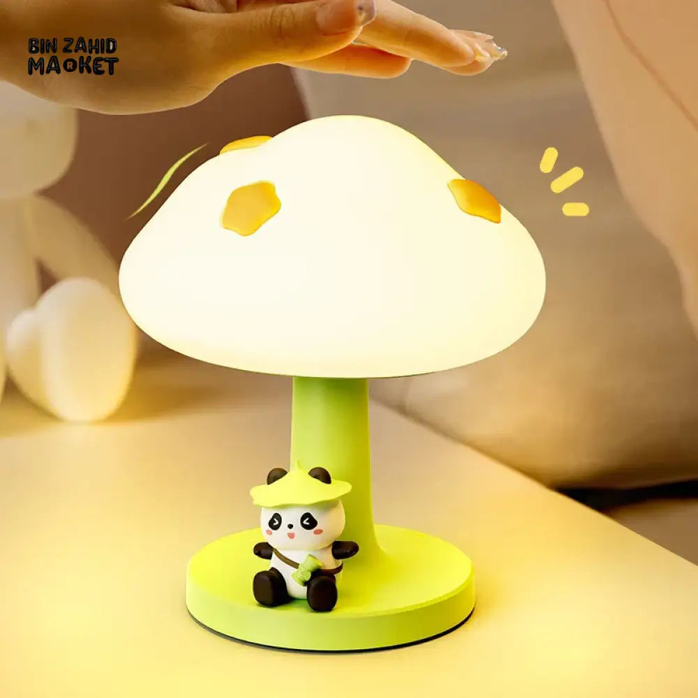 PANDA CLOUD NIGHT LAMP – RECHARGEABLE USB TOUCH DIMMABLE AMBIENT LIGHT