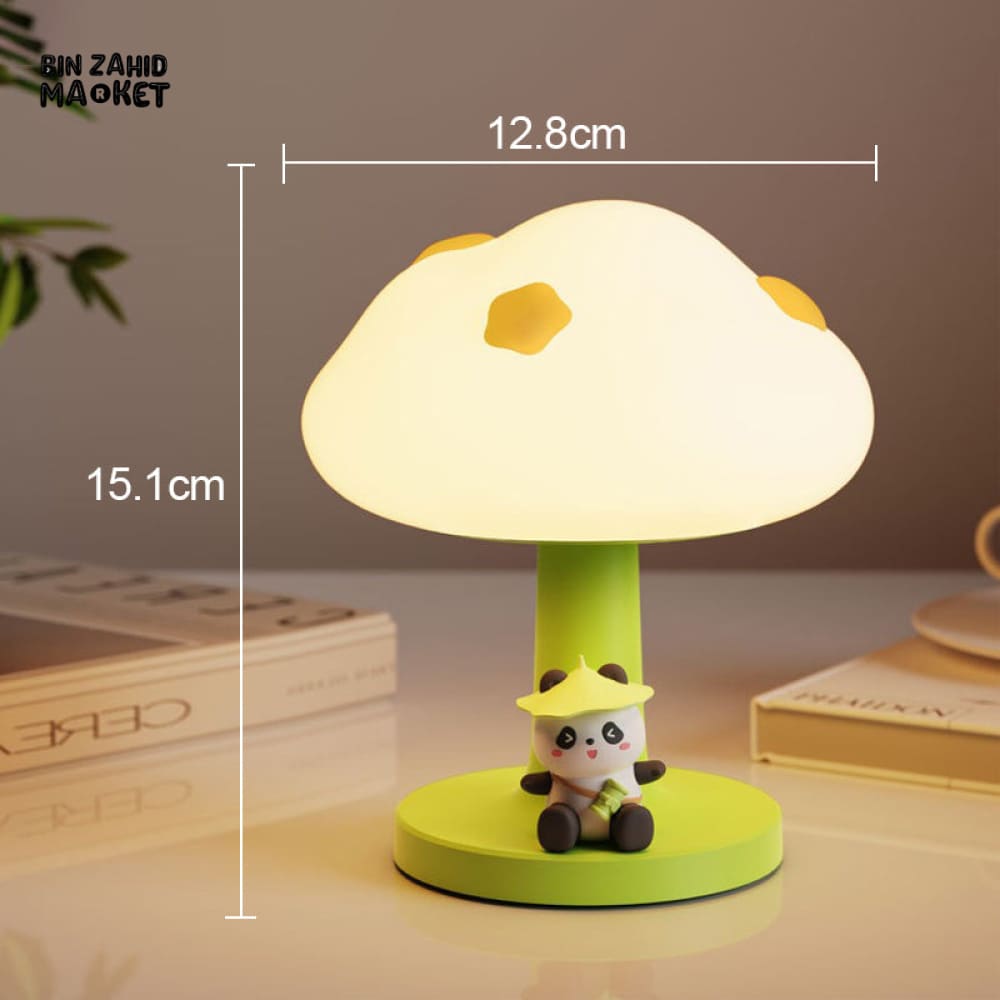 PANDA CLOUD NIGHT LAMP – RECHARGEABLE USB TOUCH DIMMABLE AMBIENT LIGHT