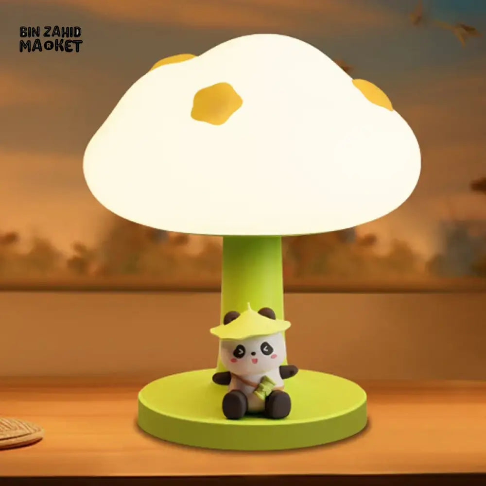 PANDA CLOUD NIGHT LAMP – RECHARGEABLE USB TOUCH DIMMABLE AMBIENT LIGHT