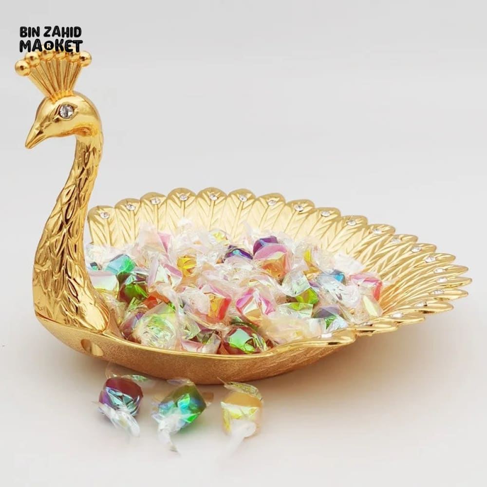 PEACOCK CANDIES DISH