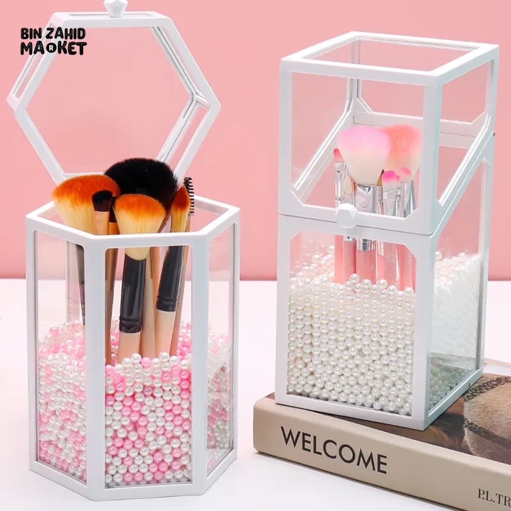 PEARL MAKEUP BRUSH HOLDER
