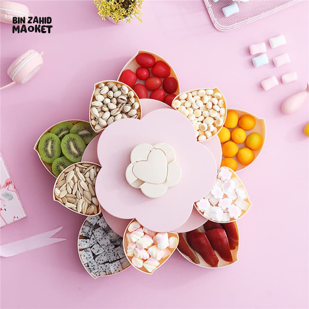 PETAL DRY FRUIT & CANDY TRAY