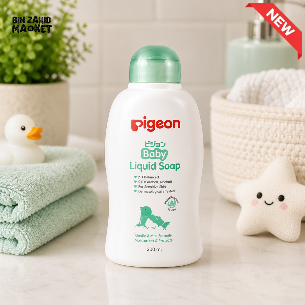 PIGEON BABY LIQUID SOAP 200ML
